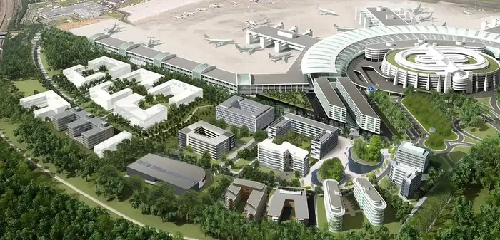 Bodenbeschichtung im Gebäudeteil Flughafen Düsseldorf